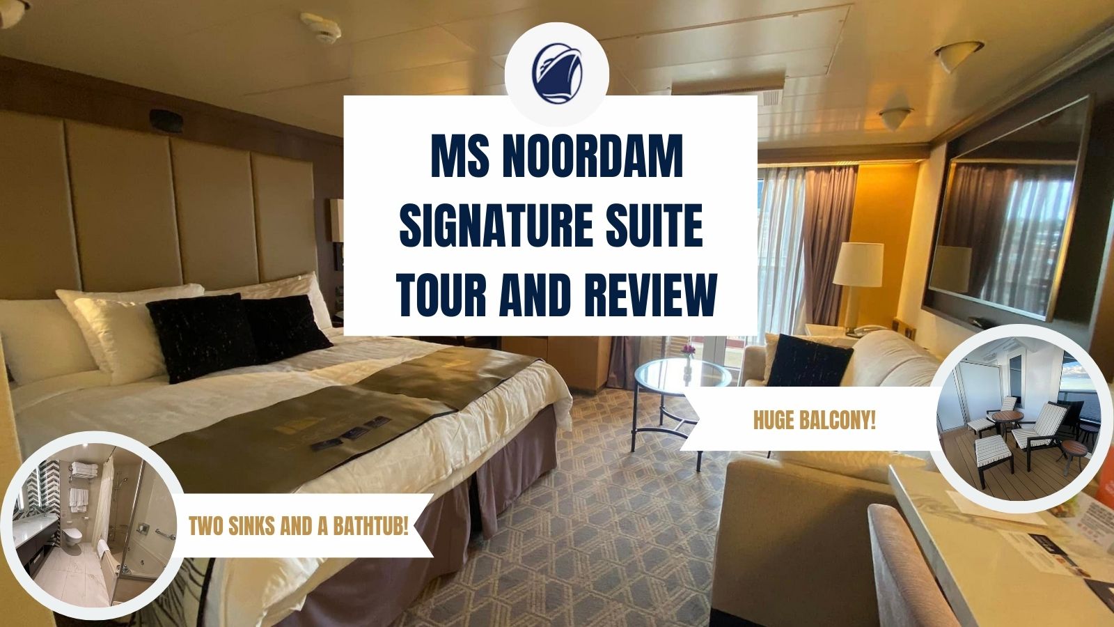 Ms Noordam Signature Suite Tour And Review · Prof. Cruise, Ship Tour ...