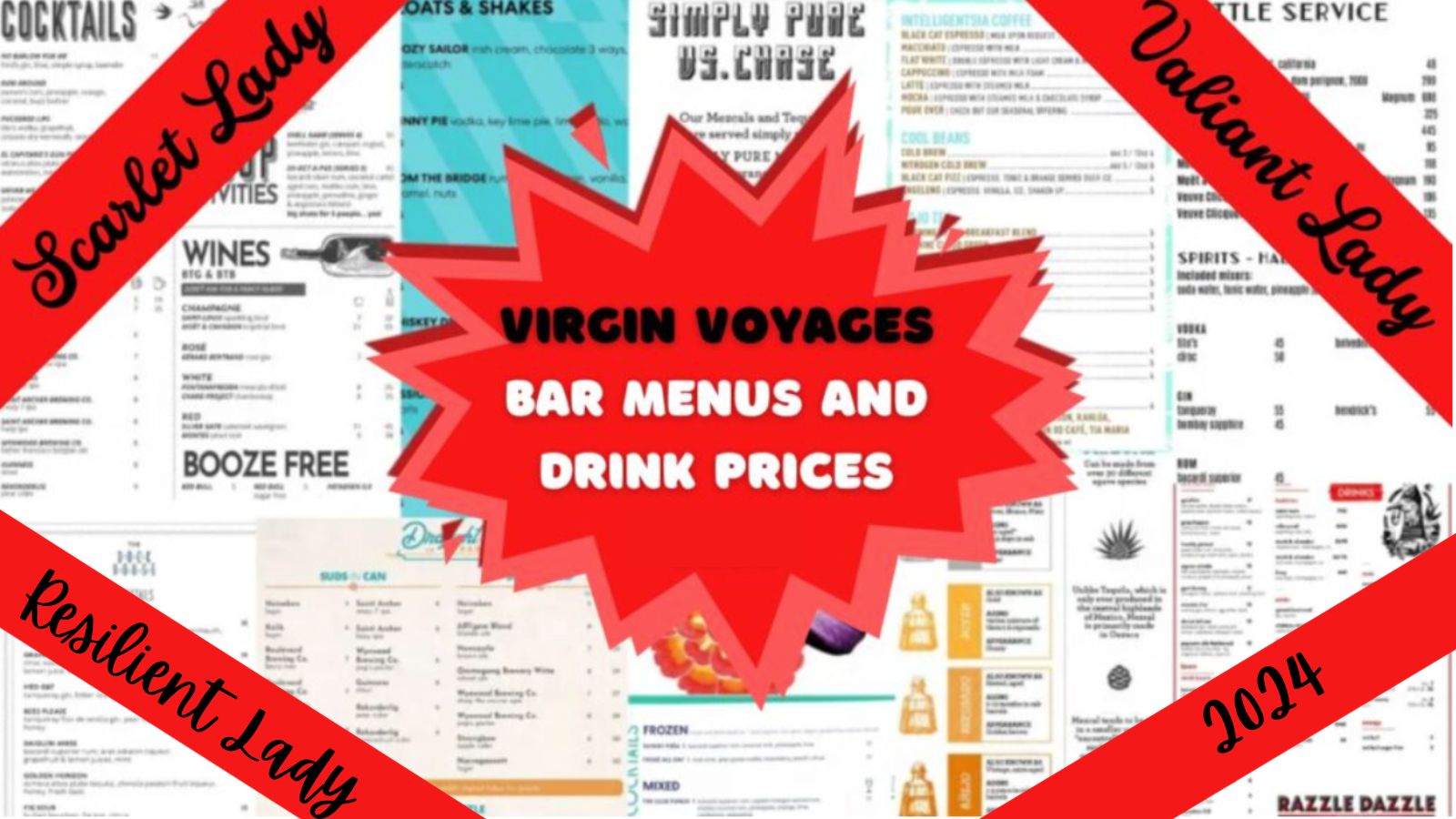 virgin cruise bar prices