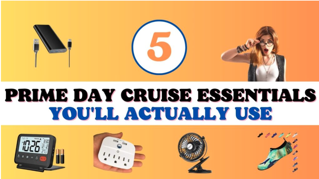 "Prime Big Deal Days" Bargains For Cruisers October 8 and 9 2024 · Prof